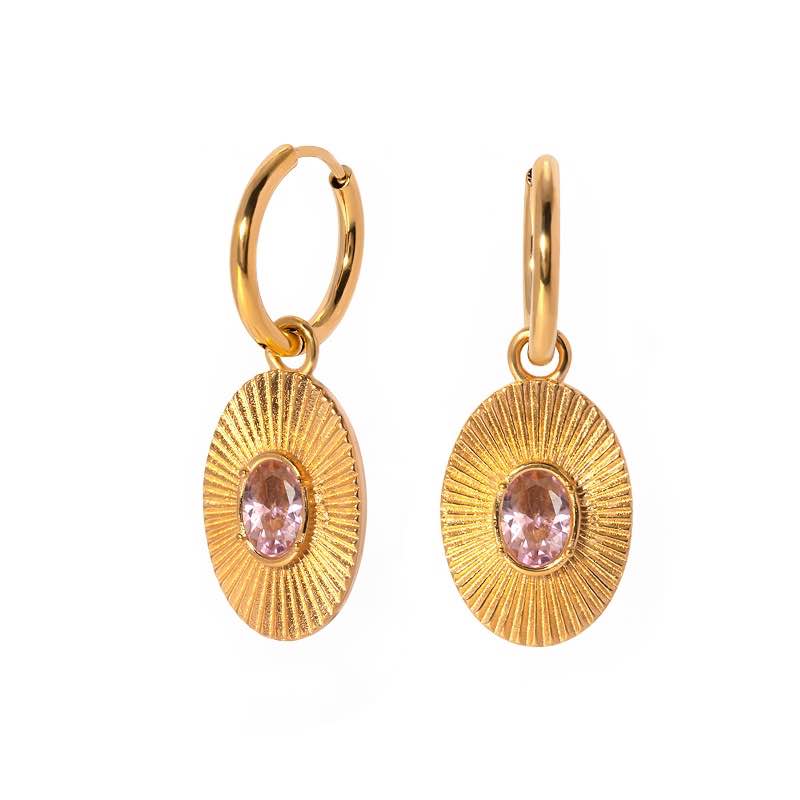 Eternal Radiance Earrings (Sparkle Pink)